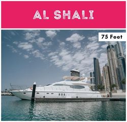 75-Feet Al Shali Yatch Ride